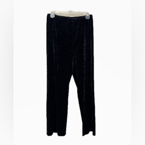 Vintage Chico’s Crushed Velvet Black Pants Chico’s Size 3 (XL)